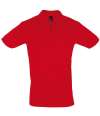 11346 Perfect SOL'S Perfect Cotton Piqué Polo Shirt Red colour image